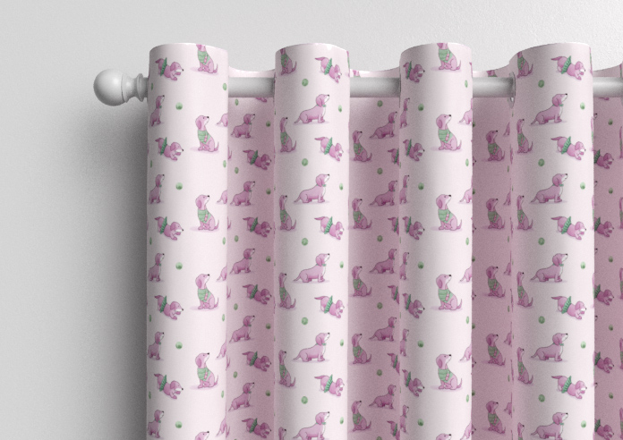 Dasching About, Fetch Princess - Made to Measure Curtains - Image 12